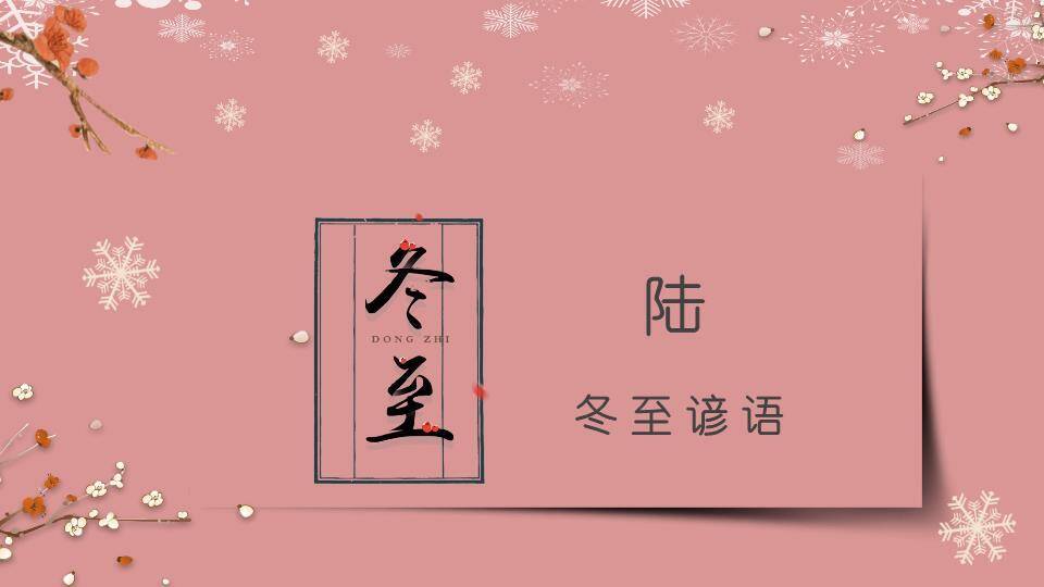 冬至美味饺子PPT模板9