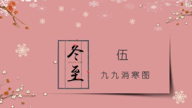 冬至美味饺子PPT模板6