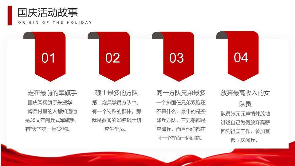 威世华诞国庆盛典PPT模板9