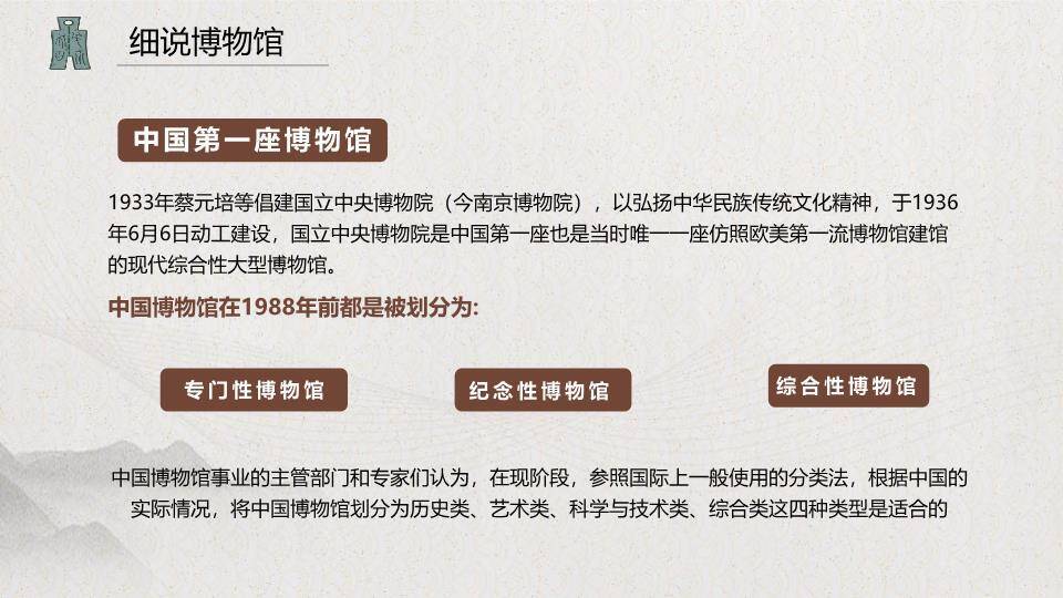 国际博物馆日PPT模板1