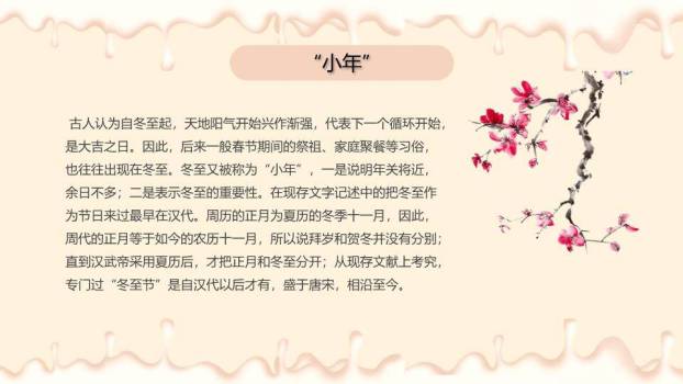 冬至节气温暖饺子PPT模板1