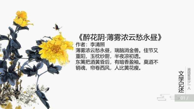 重阳节仙鹤登高PPT模板9