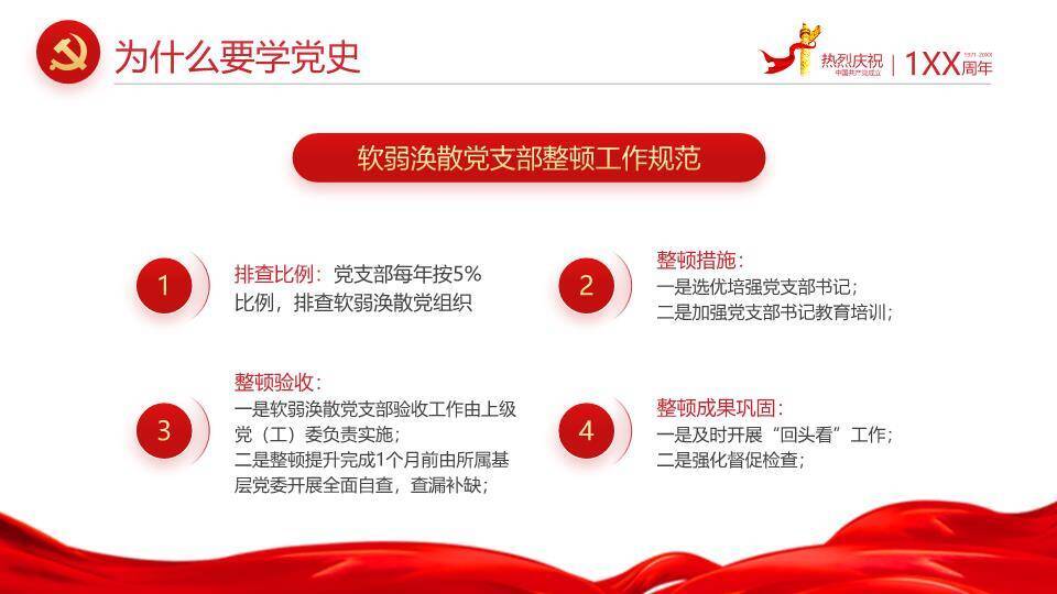 小暑节气几何荷韵PPT模板3