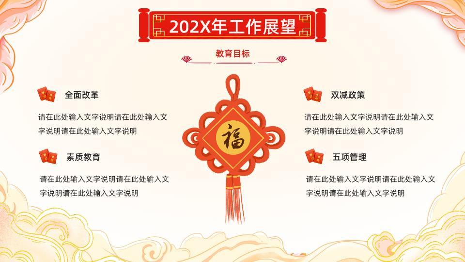 舞狮贺岁元旦安全指南PPT模板3