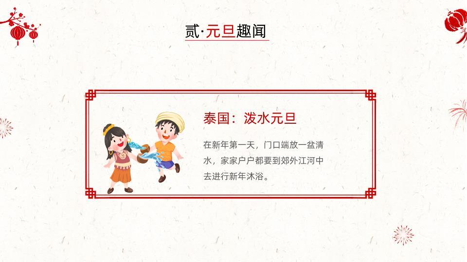 幼儿园元旦知识易错点PPT模板1