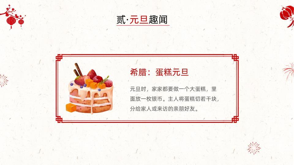 幼儿园元旦知识易错点PPT模板5