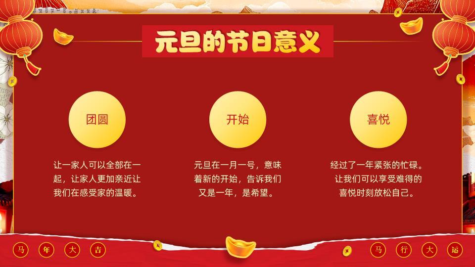 3D福马迎新年主题班会PPT9