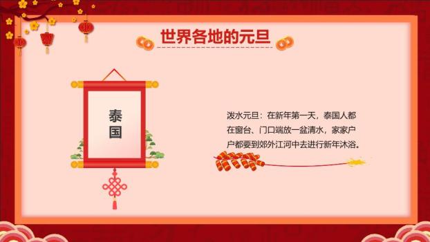 元旦过大年新年文化宣传PPT8