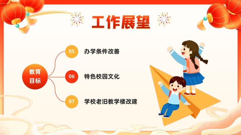 儿童举春字元旦文艺晚会PPT4