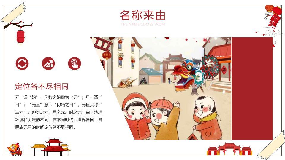 橙色小马梅花元旦游戏活动策划PPT9