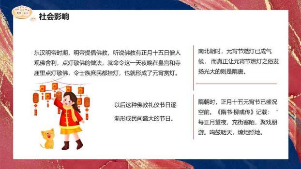 福字灯笼元宵佳节祝福PPT8