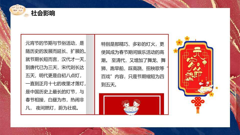 福字灯笼元宵佳节祝福PPT9