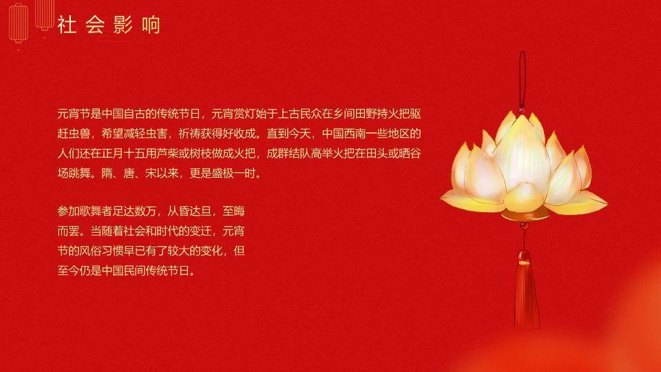 灯笼灯谜摊位汤圆民俗元宵介绍PPT6