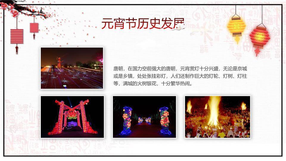 焰动福至元宵动态贺卡PPT2