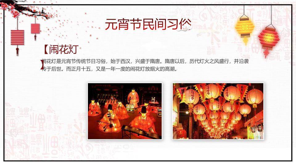 焰动福至元宵动态贺卡PPT6