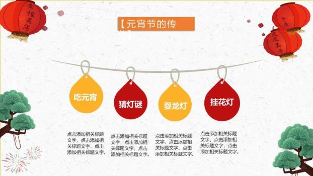 灯市如昼立体字闹元宵文化介绍PPT4