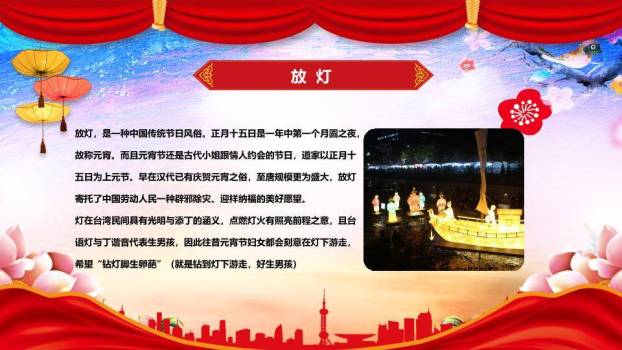 都市节拍儿童舞龙闹元宵班会PPT8