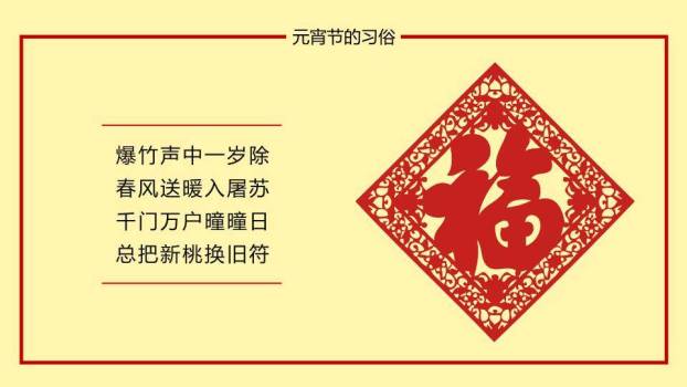 锦纹珍馐金丝绣福字元宵美食PPT4