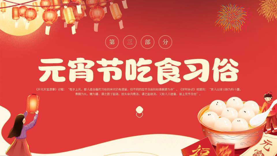 图文详解元宵习俗知识科普PPT9