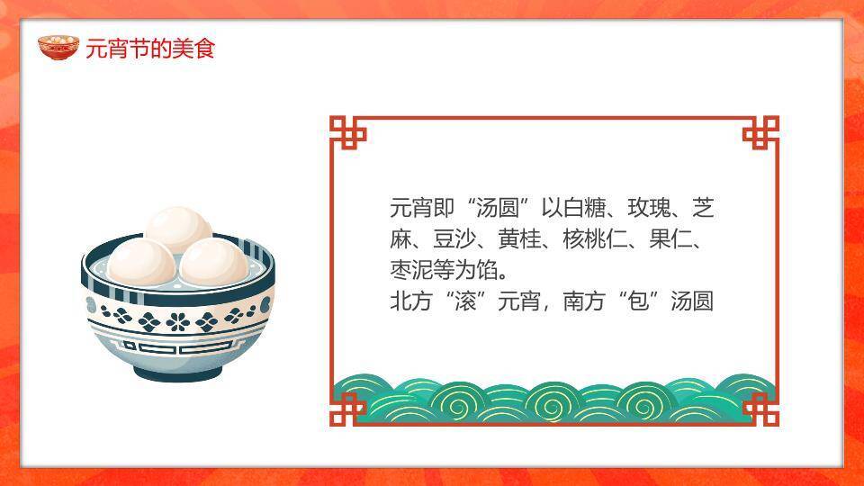 立体元宵佳节家庭温馨班会PPT8