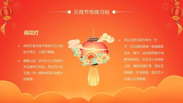 元宵习俗知多少专业科普PPT2