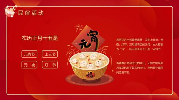 童戏汤圆元宵民俗知识PPT2