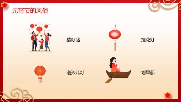 卷轴童骑汤圆传统文化展示PPT2