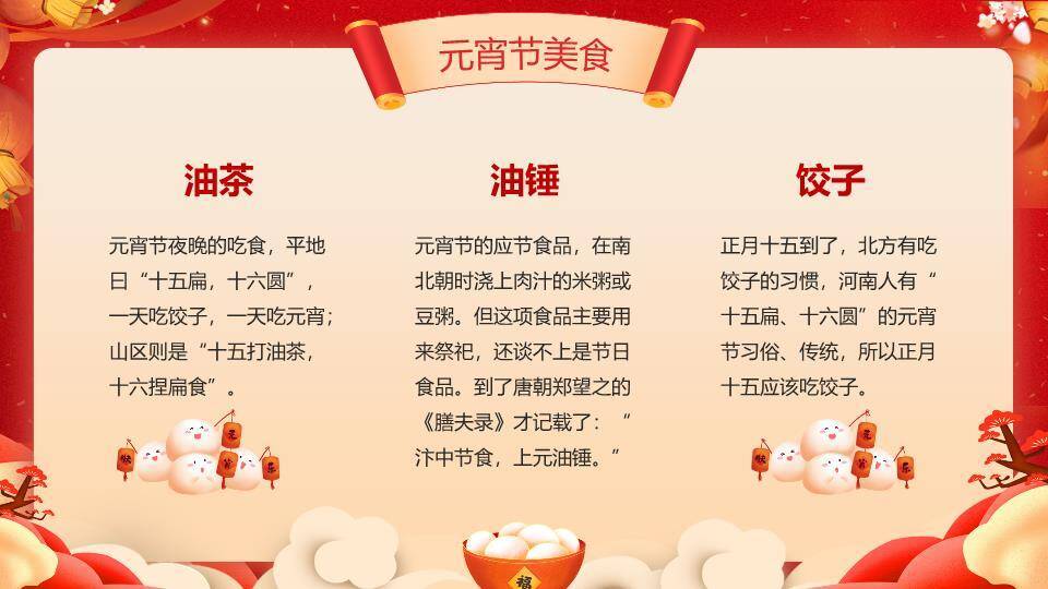 微立体花瓣闹元宵庆典PPT9