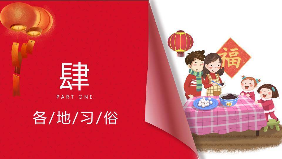 全家笑迎闹元宵习俗介绍PPT7