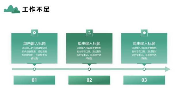 飞鸟写意风成长励志年终总结PPT模板6