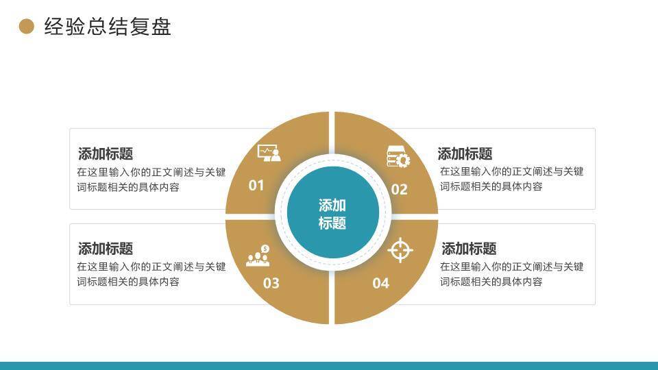 科技风创新项目年终总结PPT模板7