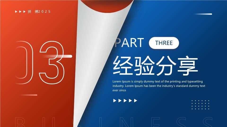 再见你好过渡风简约年终总结计划PPT模板5