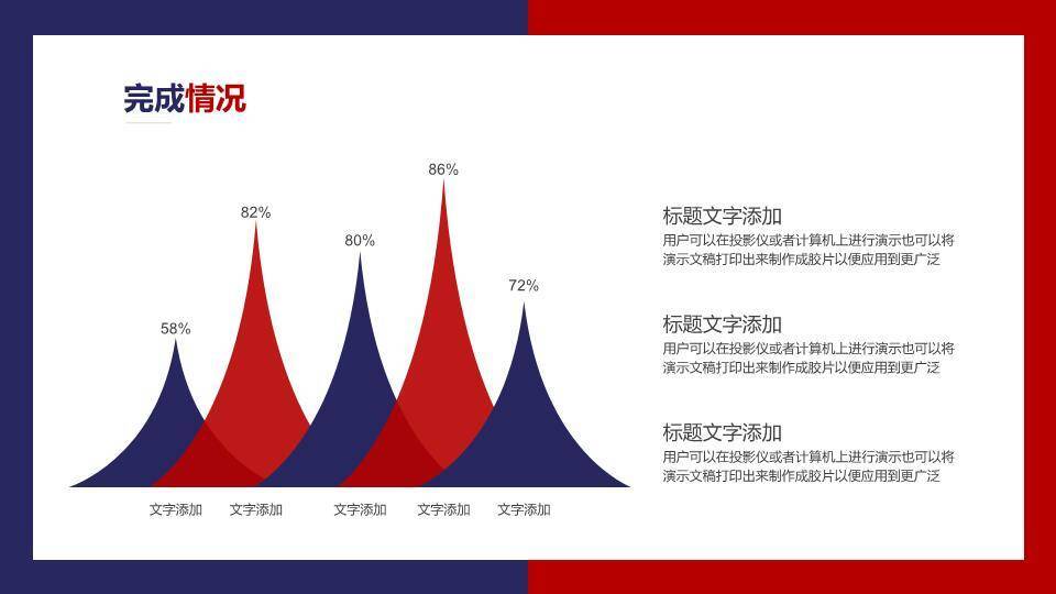 圆环跨越动态风新年年终规划PPT模板4