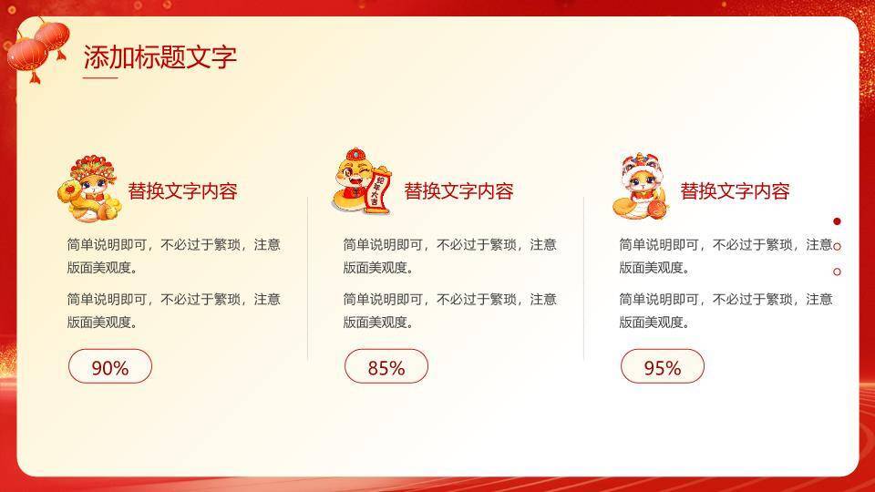 金色庆典商务风企业年终总结PPT模板9