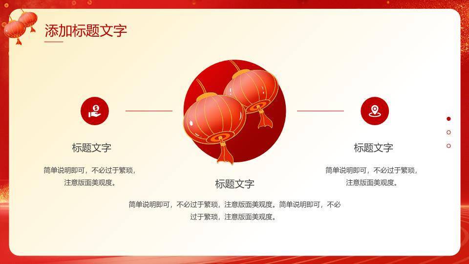 金色庆典商务风企业年终总结PPT模板6