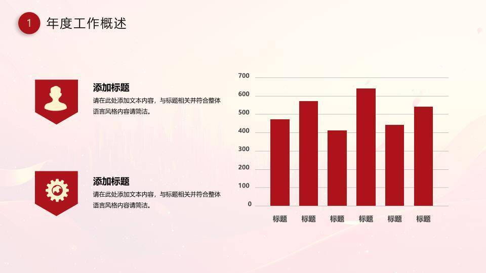 烫金城市风无惧挑战年终总结PPT模板2