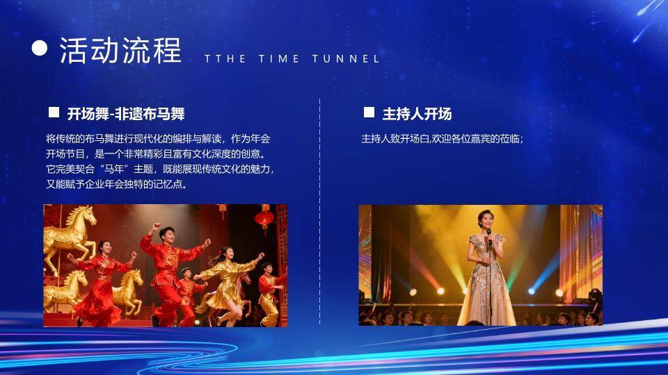 城市光轨年会尾牙策划PPT模板8