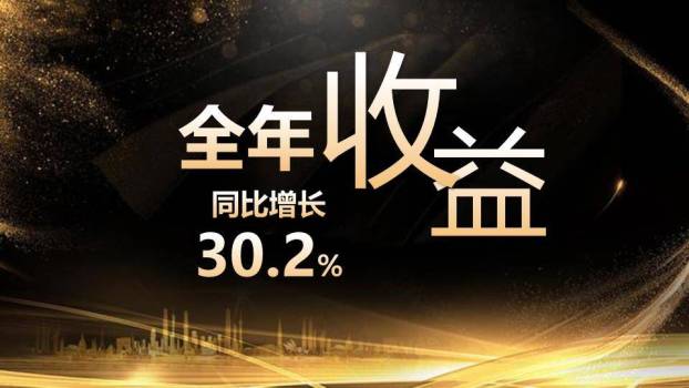 羽翼奖杯年会颁奖盛典PPT模板1