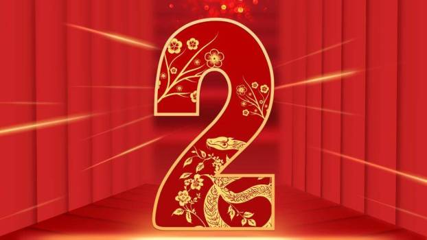 卡通虎骑锦鲤年会祝福快闪PPT模板4