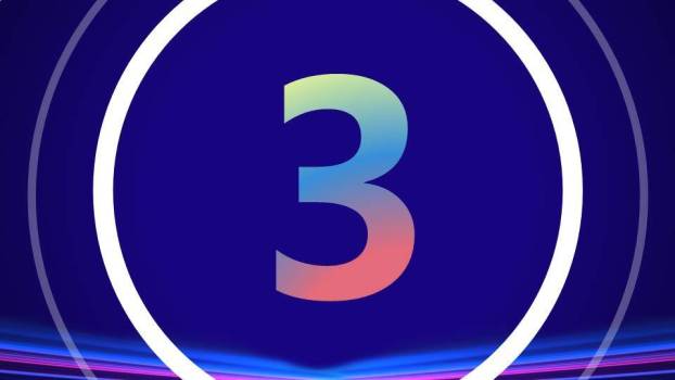 光带人影年会开场快闪PPT模板1