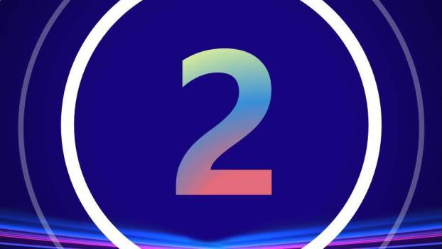 光带人影年会开场快闪PPT模板2