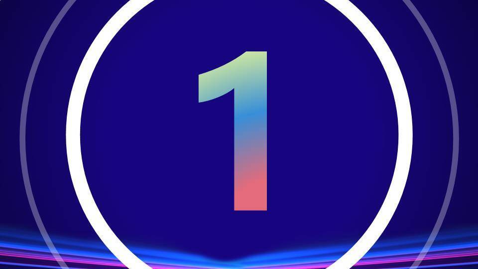 光带人影年会开场快闪PPT模板3