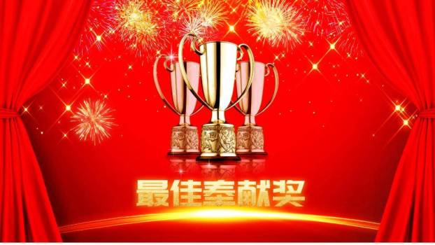 锋芒争锋冠军表彰大会年会PPT模板4