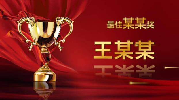星耀光速风年度颁奖盛典PPT模板3