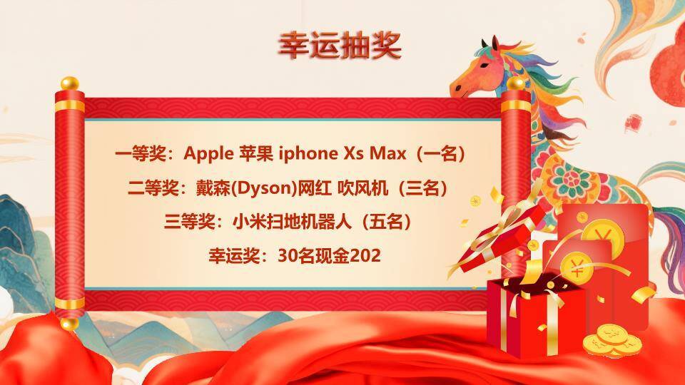 光驹聚力风年度总结开场PPT模板8