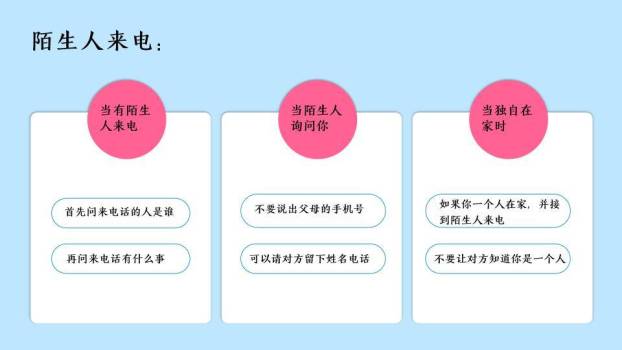 微笑雪人礼帽山影简约寒假安全教育班会PPT模板7