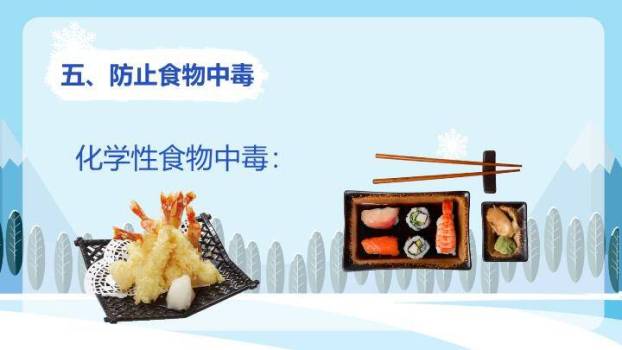 木屋女孩滑雪寒假安全出行PPT模板6