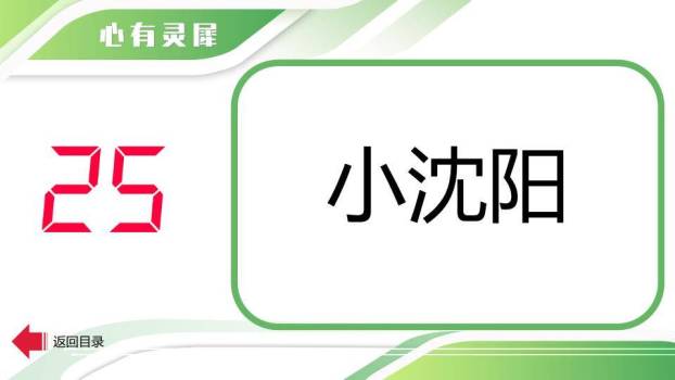 绿草地热气球心有灵犀比划猜游戏PPT模板8