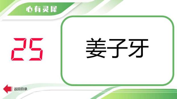 绿草地热气球心有灵犀比划猜游戏PPT模板3