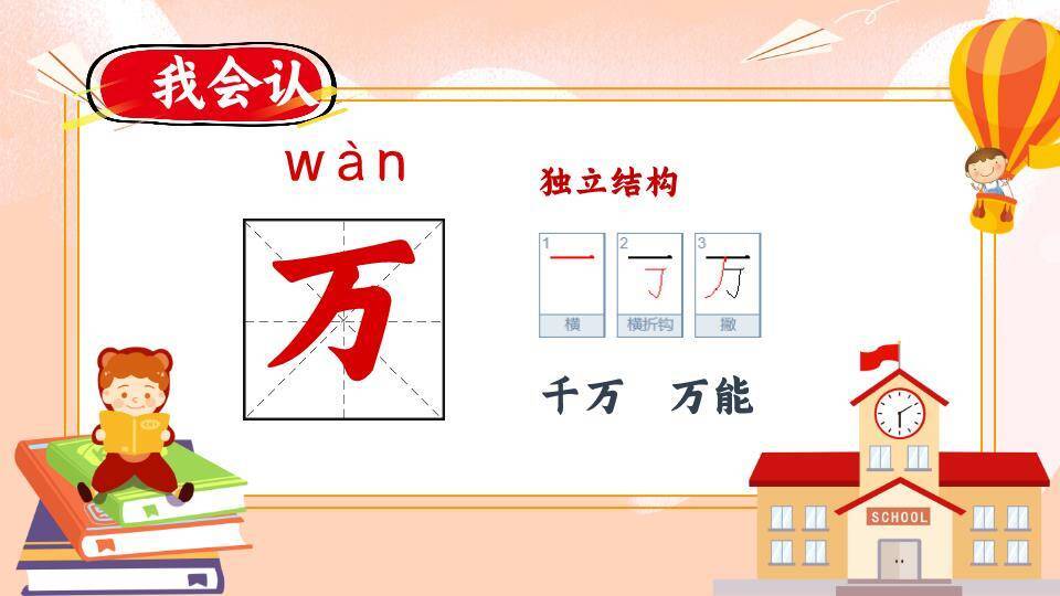 手绘灯笼手写条幅猜字谜语文课件PPT模板1